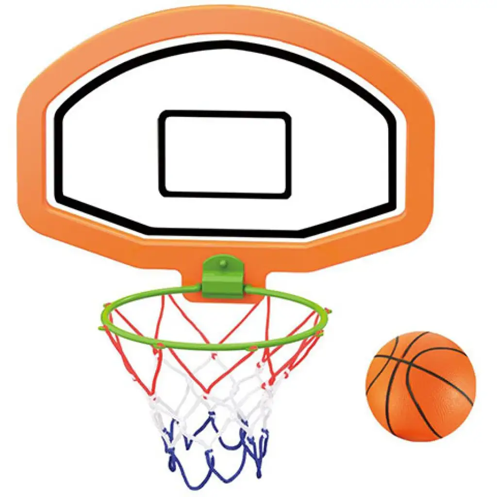 imagen de Juego de baloncesto con aro y balón 2