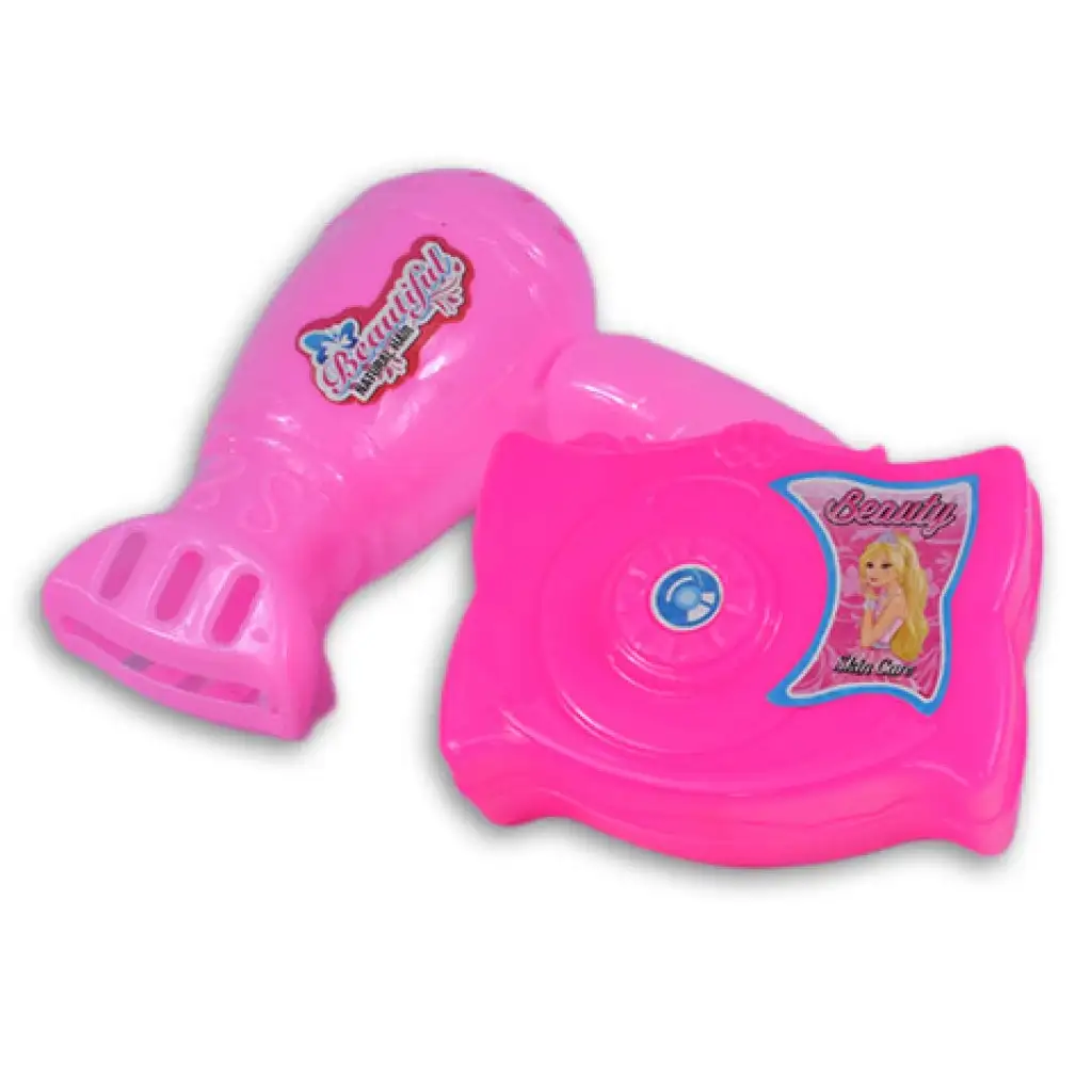 imagen de Juego de belleza de 7 piezas en rosa con cámara, pinzas para el cabello y accesorios 4