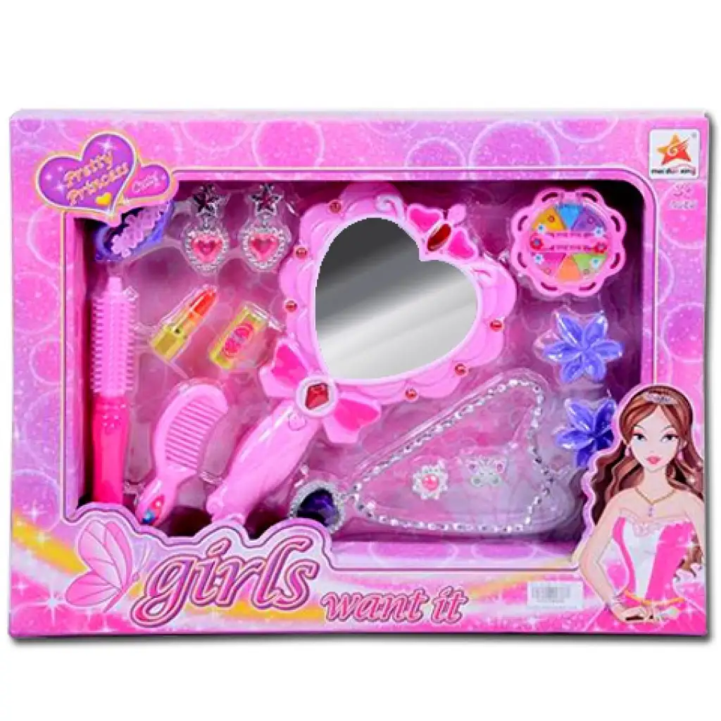imagen de Juego de belleza para chicas con espejo iluminado 1