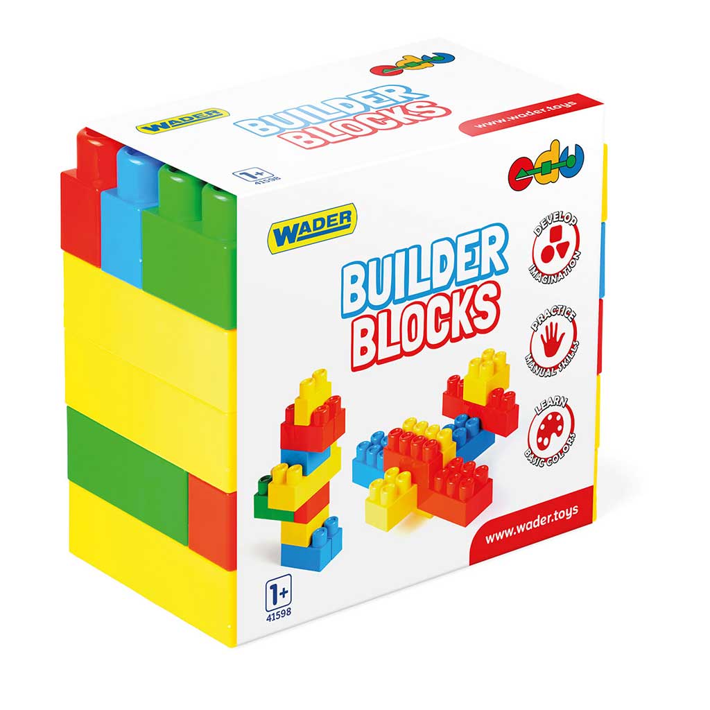 imagen de Juego de bloques de construcción de 45 piezas - Wader 1