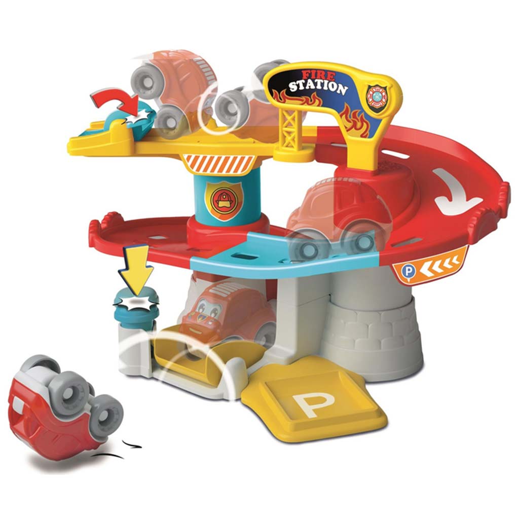 imagen de Juego de bomberos con coche volador - Clementoni 2