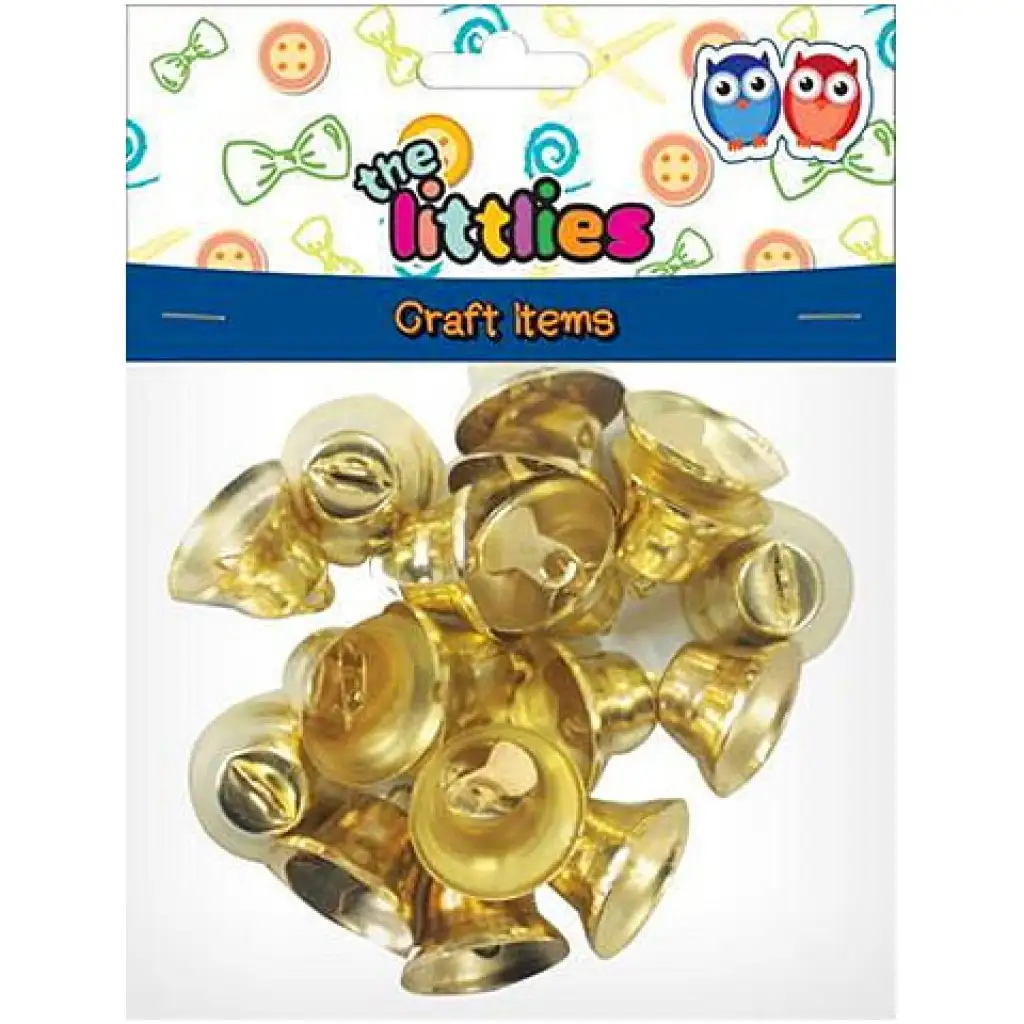 imagen de Juego de campanas doradas 20mm 18pcs 1