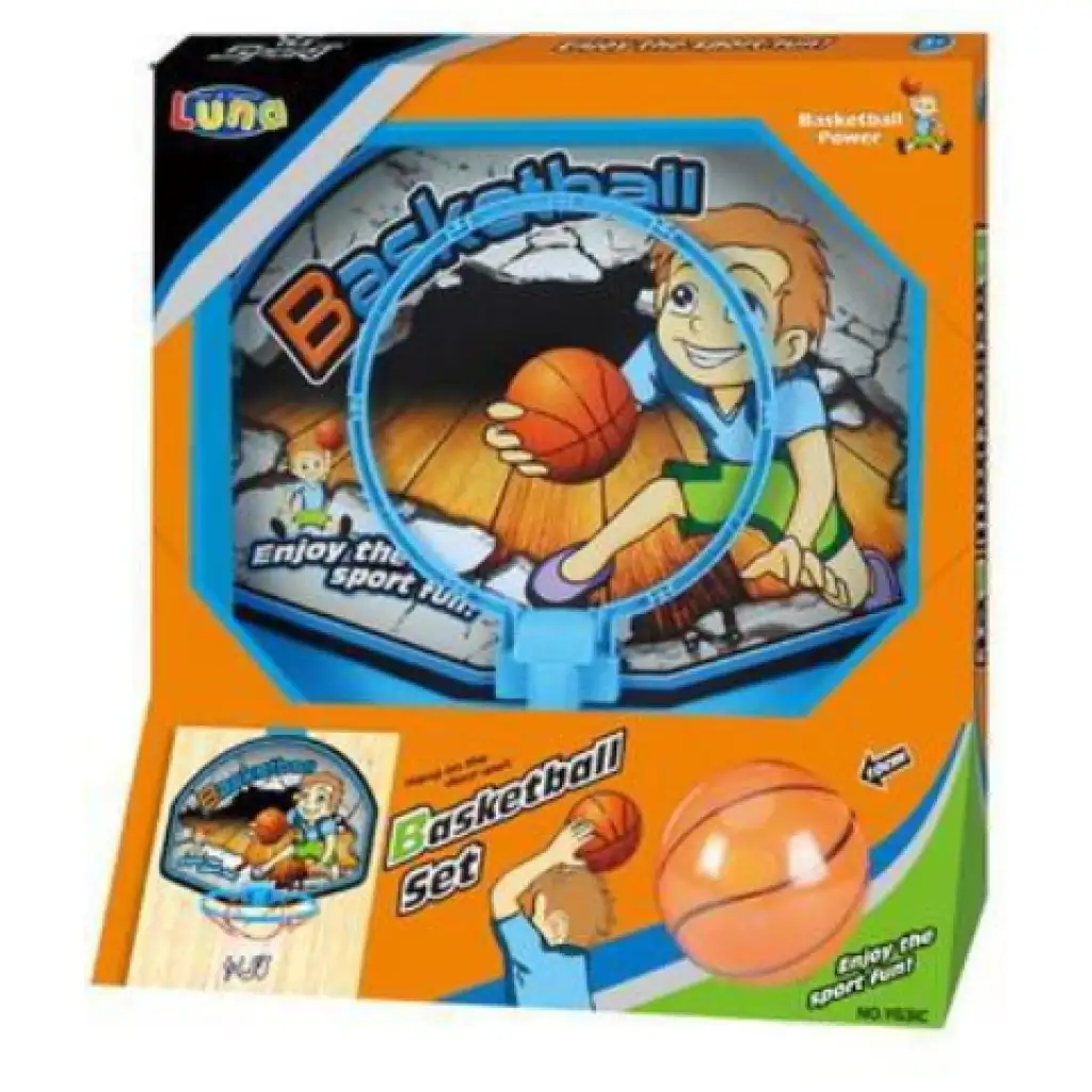 imagen de Juego de canasta de baloncesto de plástico 1