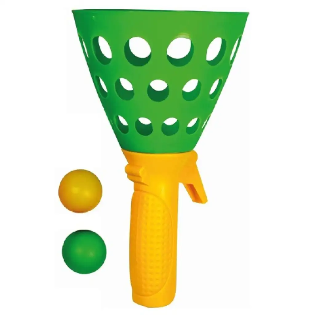 imagen de Juego de captura con embudo Click&Catch con 2 pelotas 2