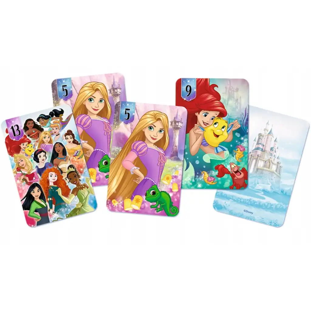imagen de Juego de cartas de Pato Negro de las princesas de Disney - Trefl 2