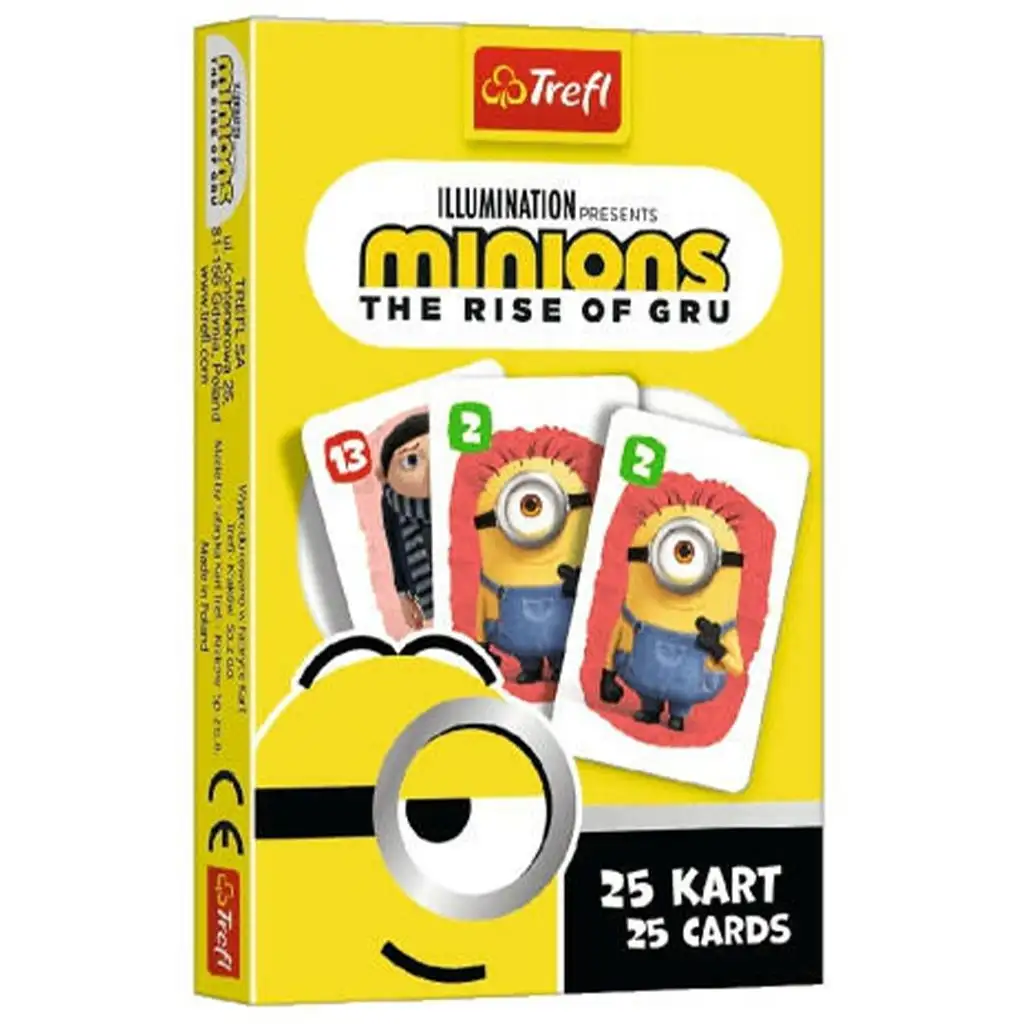 imagen de Juego de cartas de Póker Negro Minions - Trefl 1