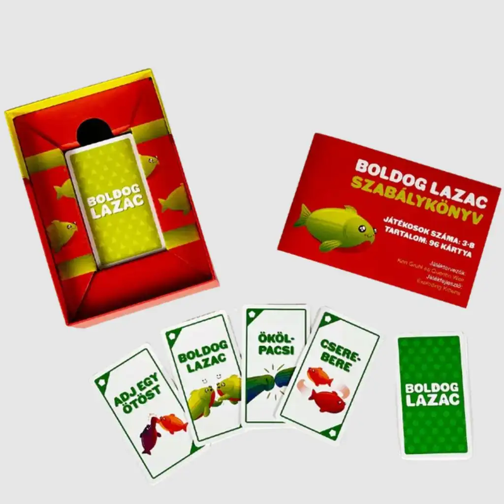 imagen de Juego de cartas de Salmón Feliz 3