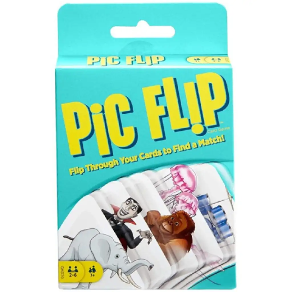 imagen de Juego de cartas Pic Flip - Mattel 1