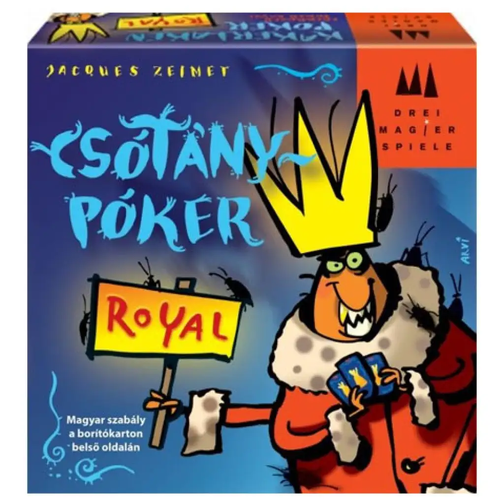 imagen de Juego de cartas Póker de Cucarachas Royal 1