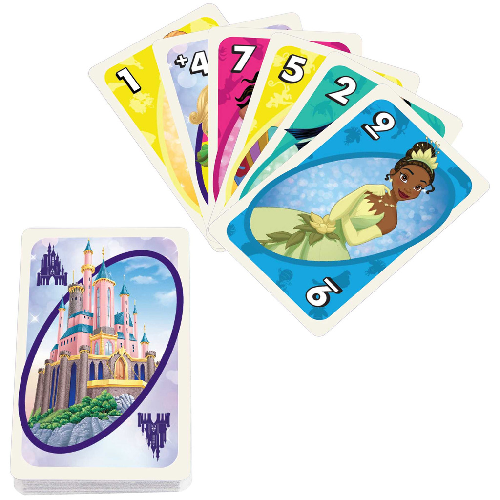 imagen de Juego de cartas UNO Princesas Disney - Mattel 3