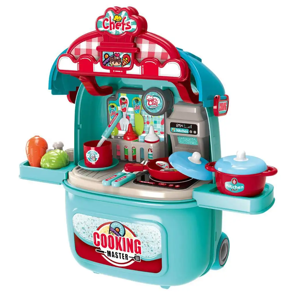 imagen de Juego de cocina en maletín con luz y sonido 2