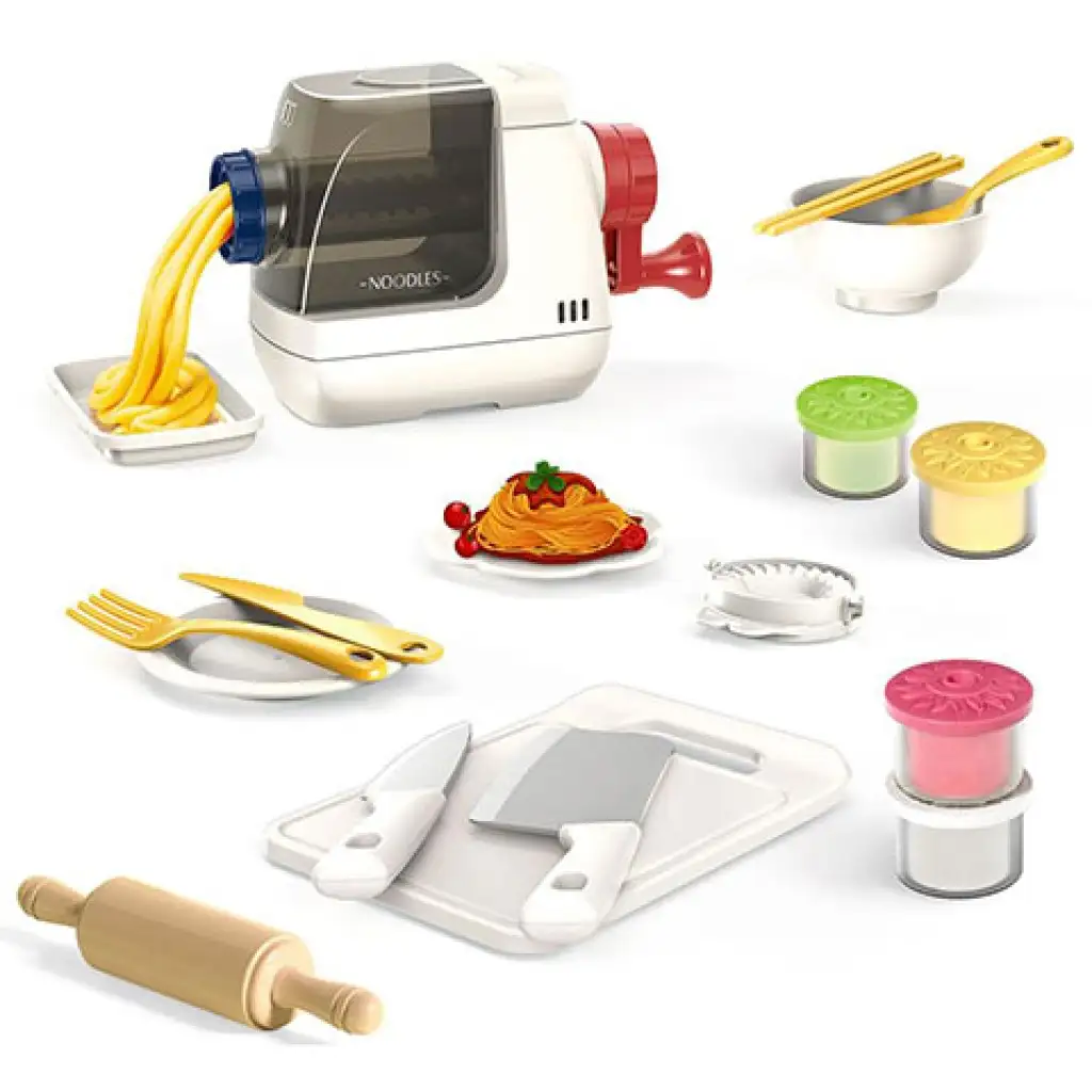 imagen de Juego de cocina para hacer pasta con plastilina 2