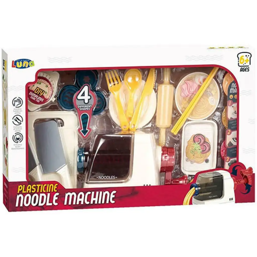 imagen de Juego de cocina para hacer pasta con plastilina 1