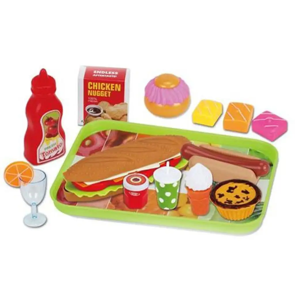 imagen de Juego de comida con muffins y bandeja 2