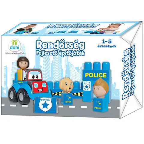 imagen de Juego de construcción de policía 1