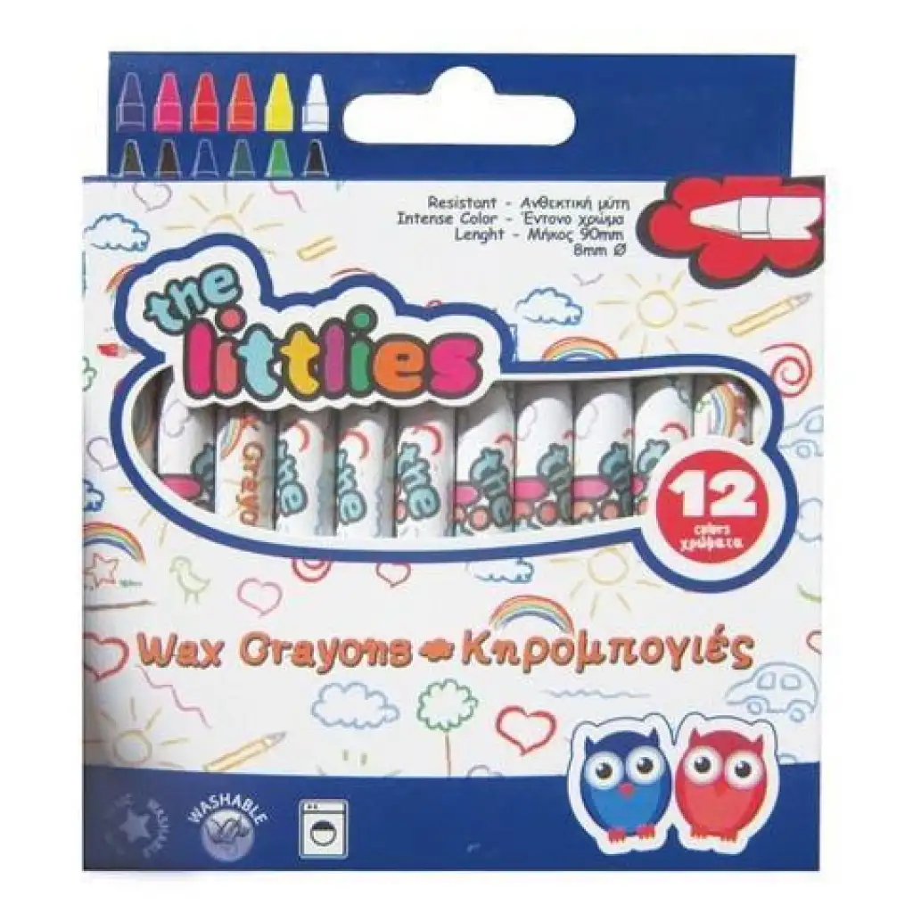 imagen de Juego de crayones de colores 12 unidades 1