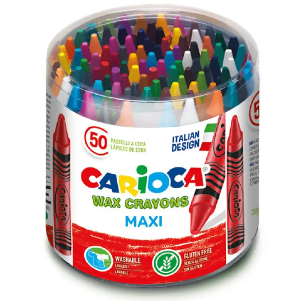 imagen de Juego de crayones Jumbo 50ud - Carioca 2
