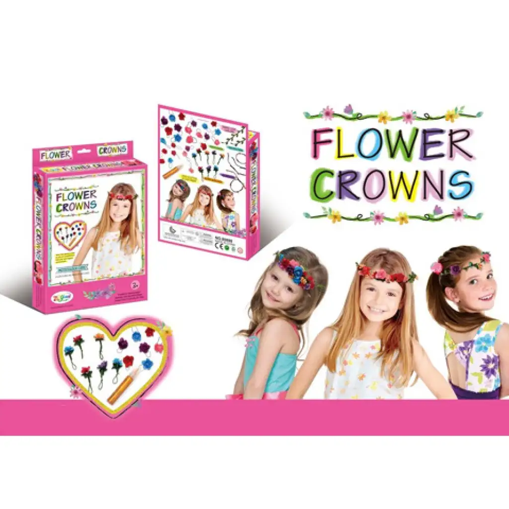imagen de Juego de creación de diademas florales DIY 2