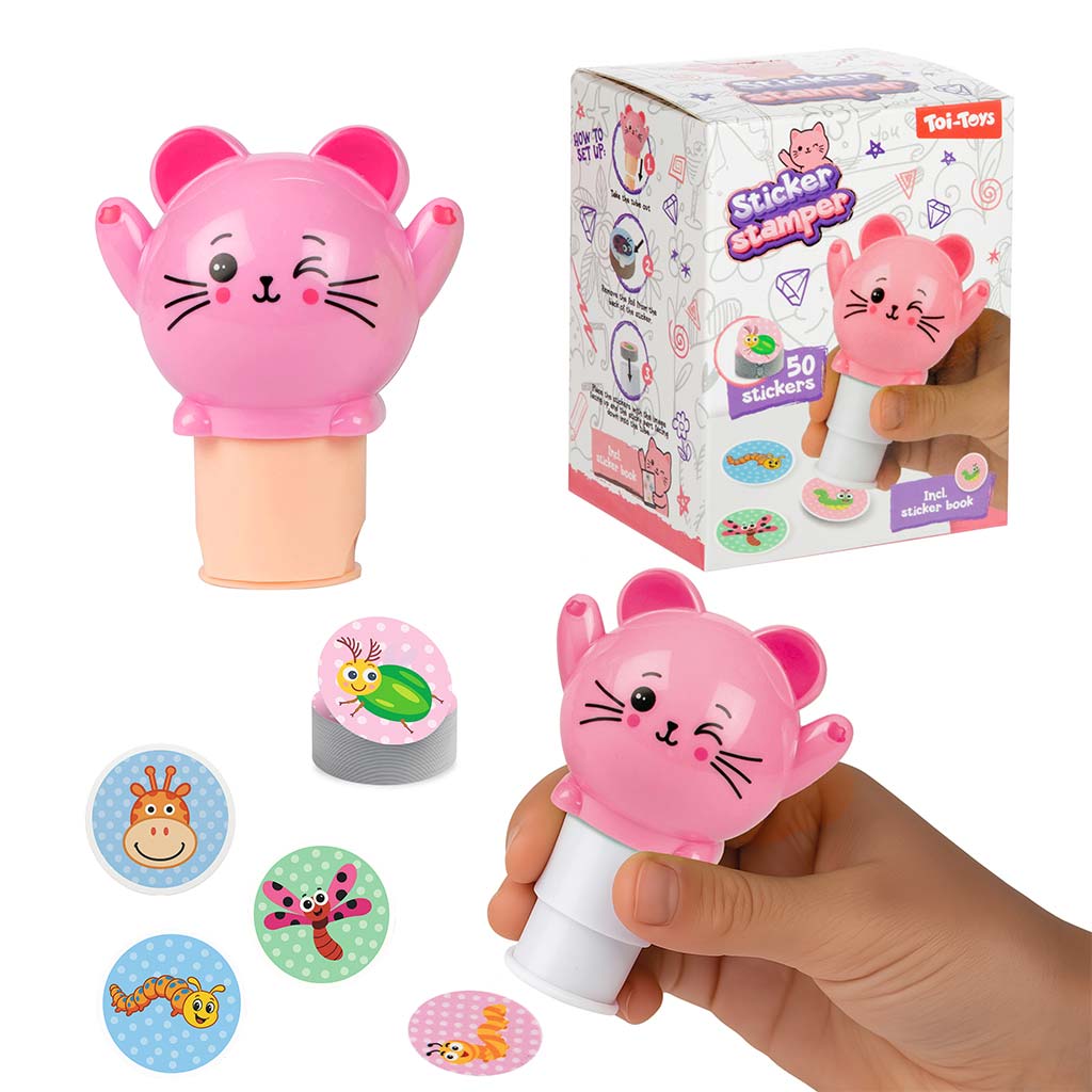 imagen de Juego de creación de pegatinas de animales 1ud 2