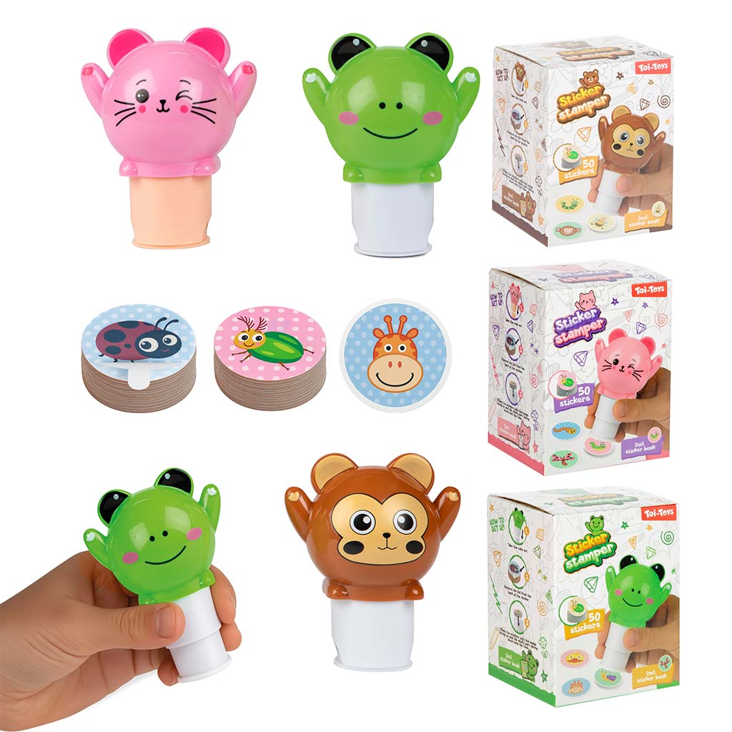 imagen de Juego de creación de pegatinas de animales 1ud 1