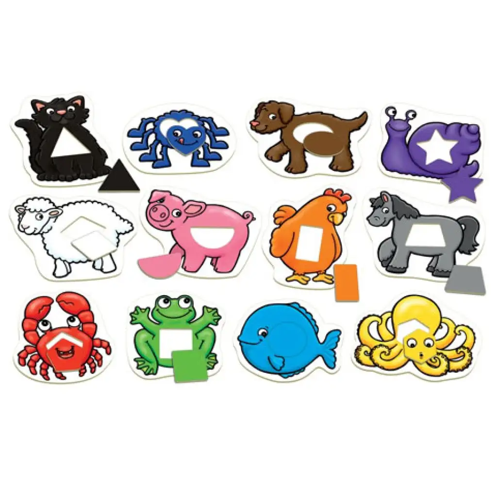 imagen de Juego de desarrollo de habilidades de animales y formas 2