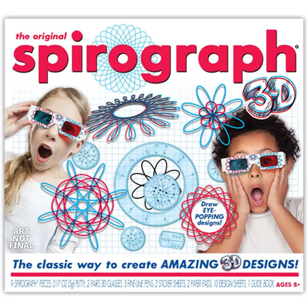 imagen de Juego de dibujo Spirograph 3D 1