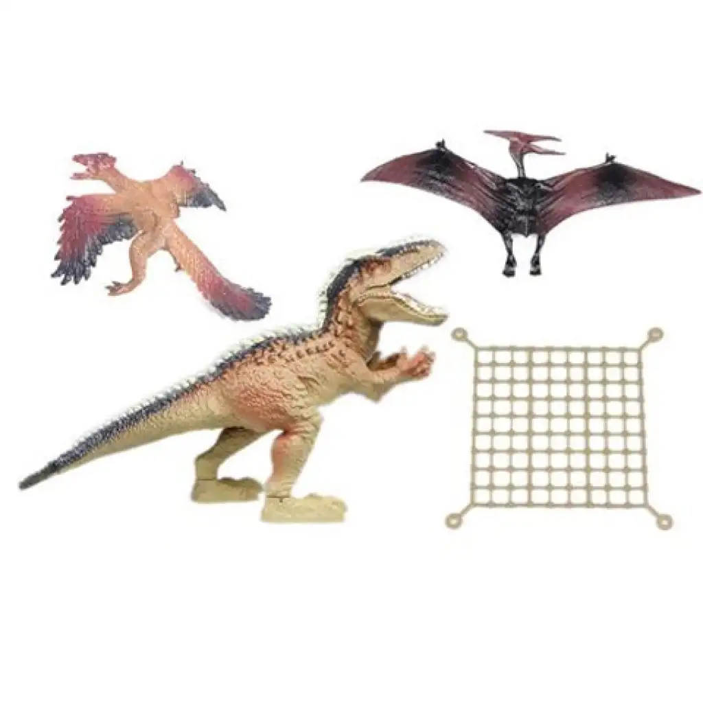 imagen de Juego de dinosaurios con diferentes accesorios 2
