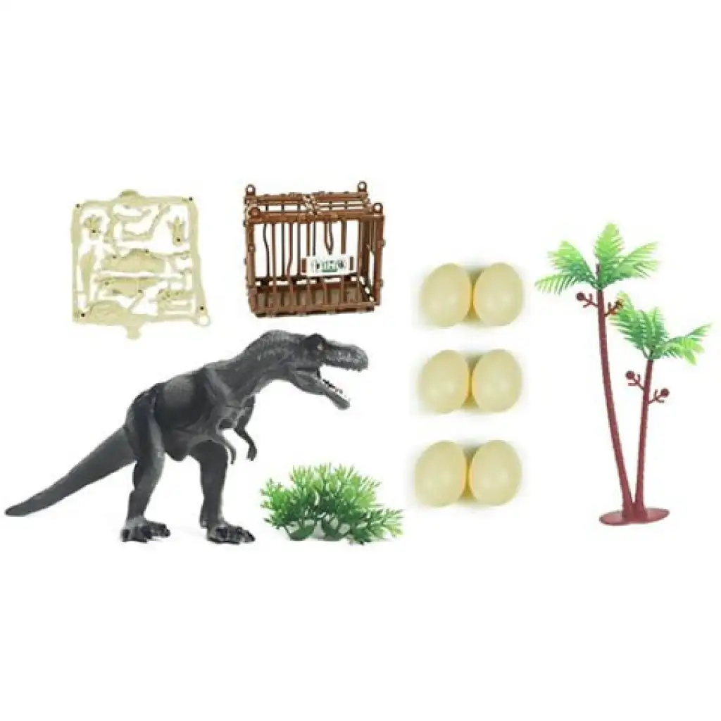 imagen de Juego de dinosaurios con diferentes accesorios 3