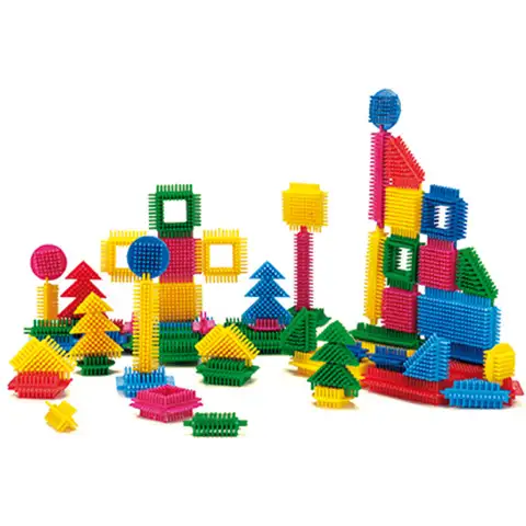 imagen de Juego de elementos de construcción espinosos en recipiente de almacenamiento de 50 piezas - Wader 3