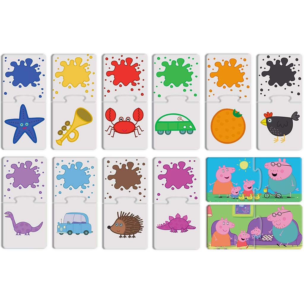 imagen de Juego de emparejamiento de Peppa Pig - Lisciani 4
