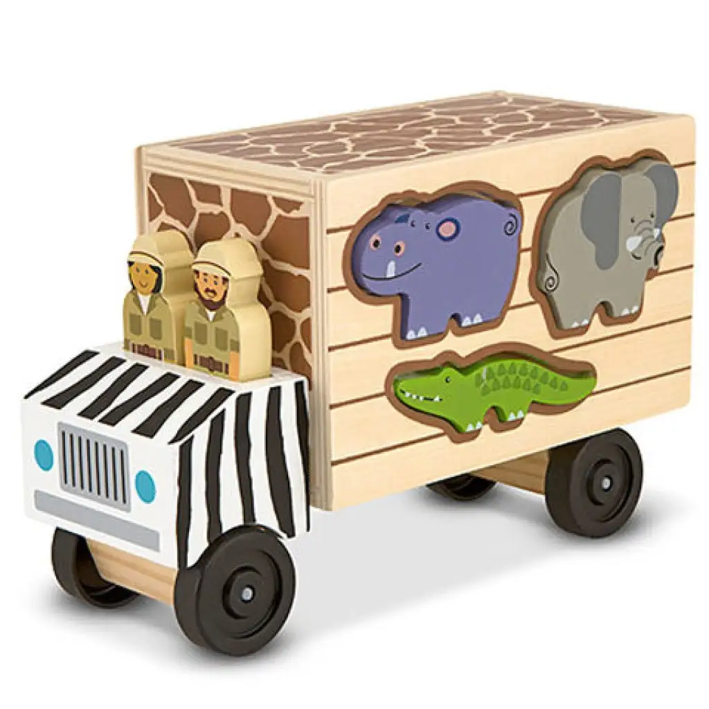 imagen de Juego de encaje de formas de madera - Melissa & Doug 2