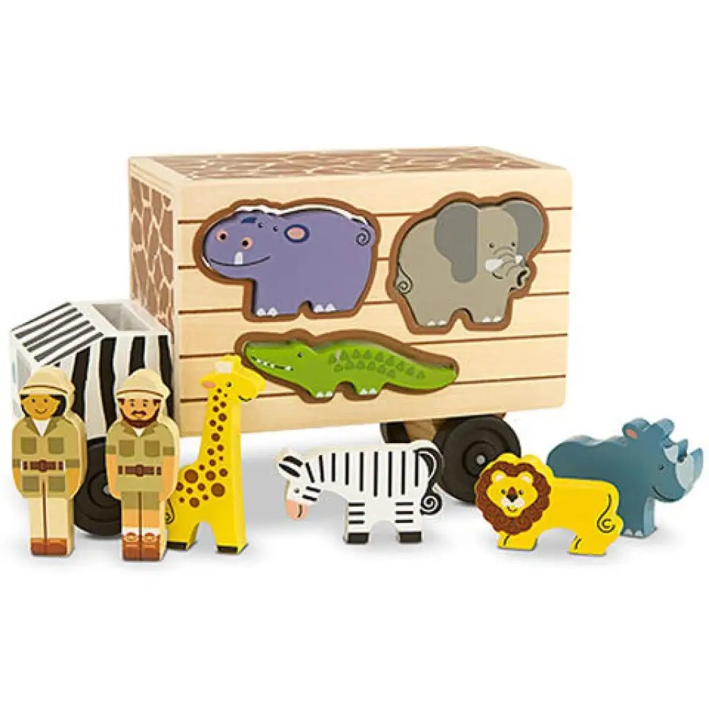 imagen de Juego de encaje de formas de madera - Melissa & Doug 3