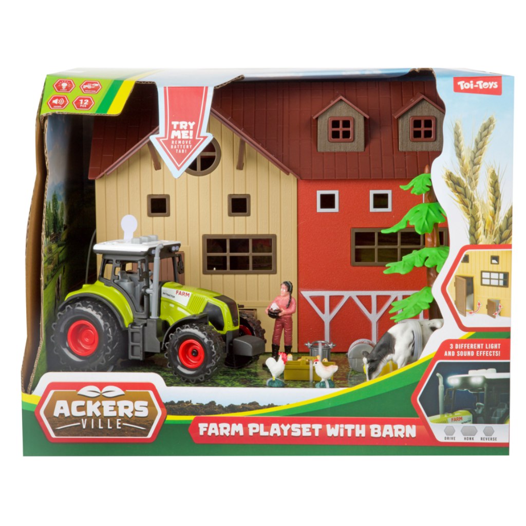 imagen de Juego de granja Ackers Ville con tractor 1