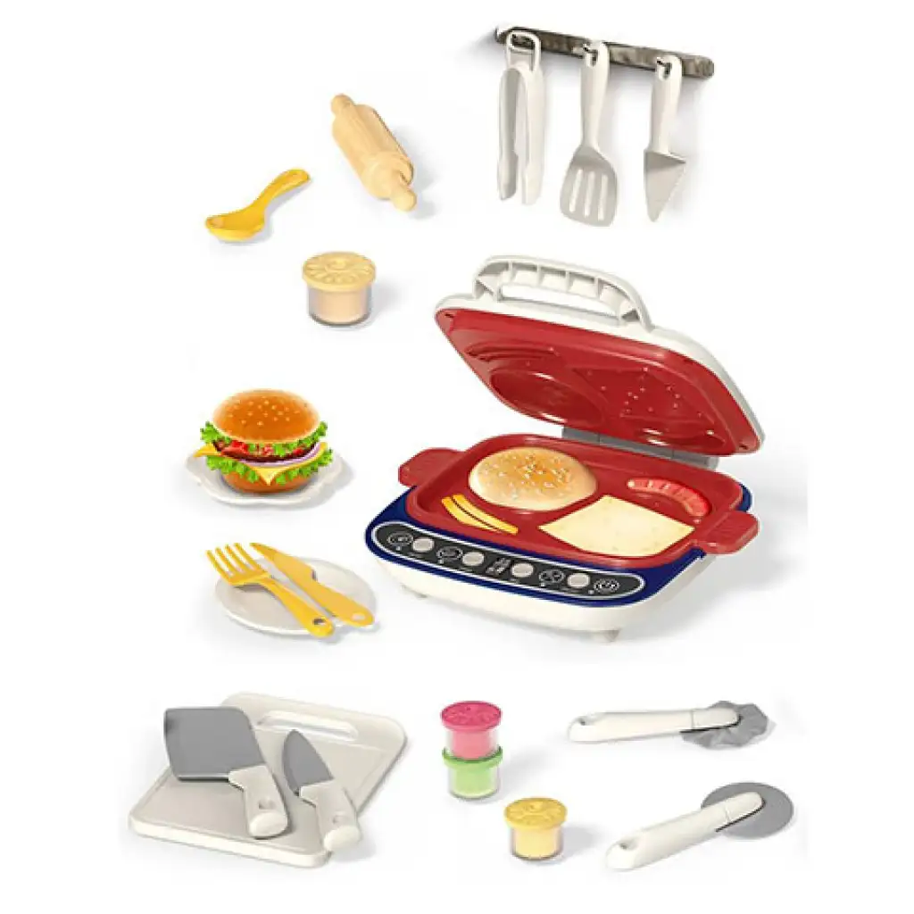 imagen de Juego de grill de contacto con plastilina 2