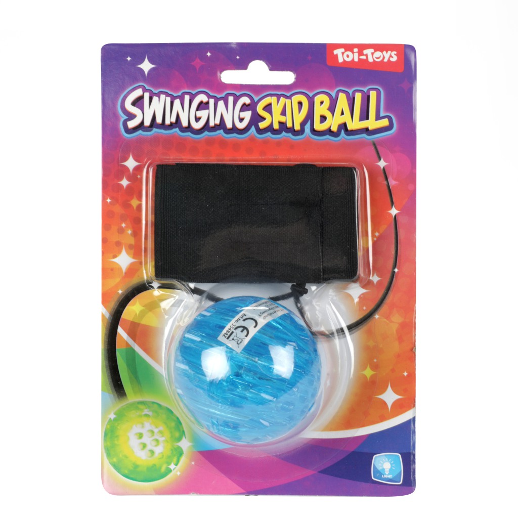 imagen de Juego de habilidad con lanzador de pelotas iluminadas para llevar en la muñeca en varias versiones de color 1ud 1
