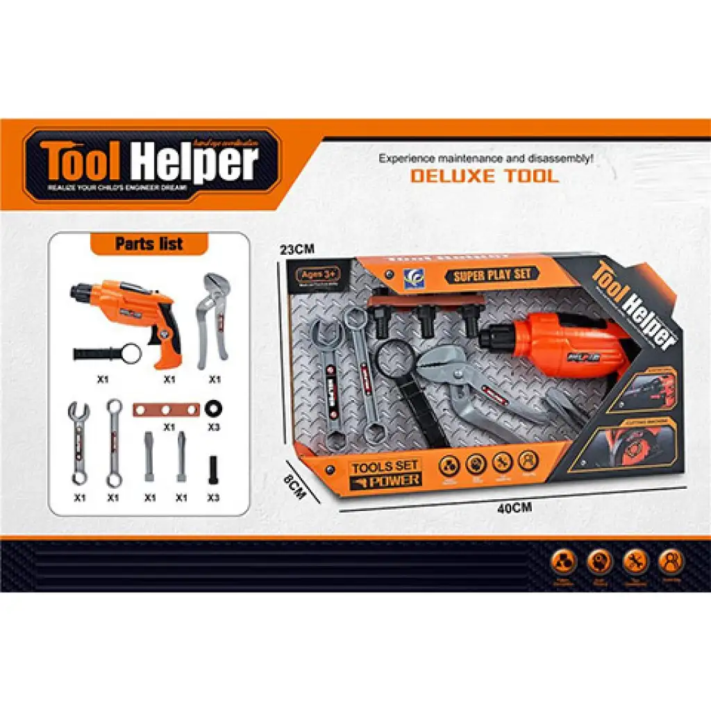 imagen de Juego de herramientas Tool Helper con taladro 1
