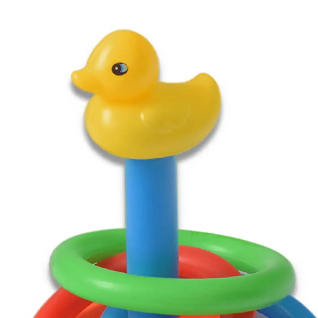 imagen de Juego de lanzamiento de aros con pato de colores 4