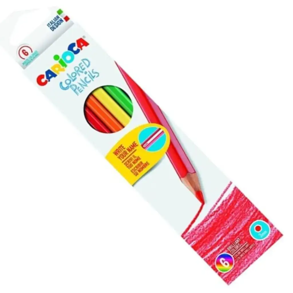 imagen de Juego de lápices de colores 6ud - Carioca 2