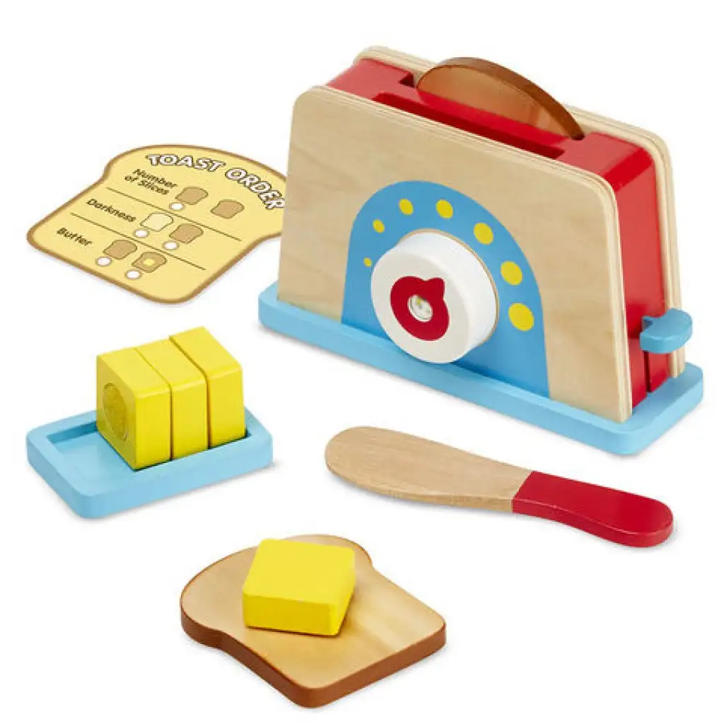 imagen de Juego de madera de mantequilla y tostadas - Melissa & Doug 2