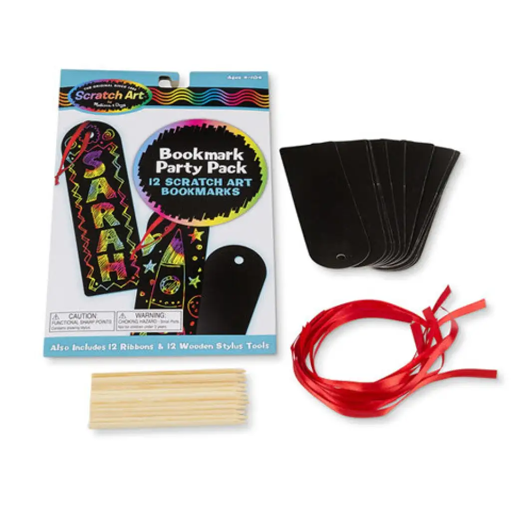 imagen de Juego de marcadores de página para raspar - Melissa & Doug 2