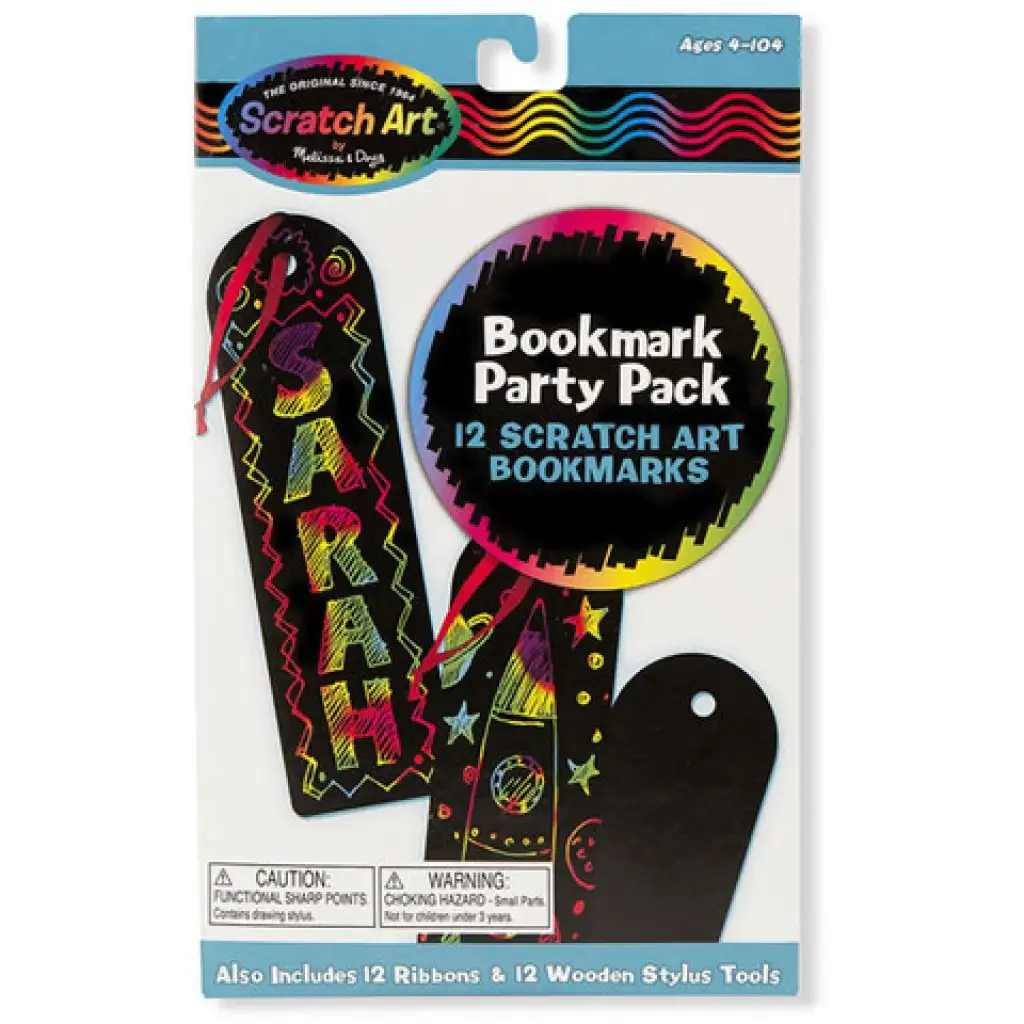 imagen de Juego de marcadores de página para raspar - Melissa & Doug 1