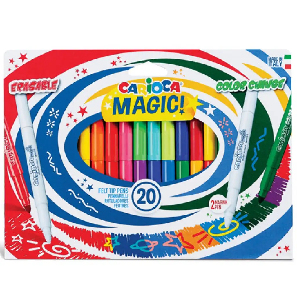 imagen de Juego de marcadores mágicos 20ud - Carioca 1