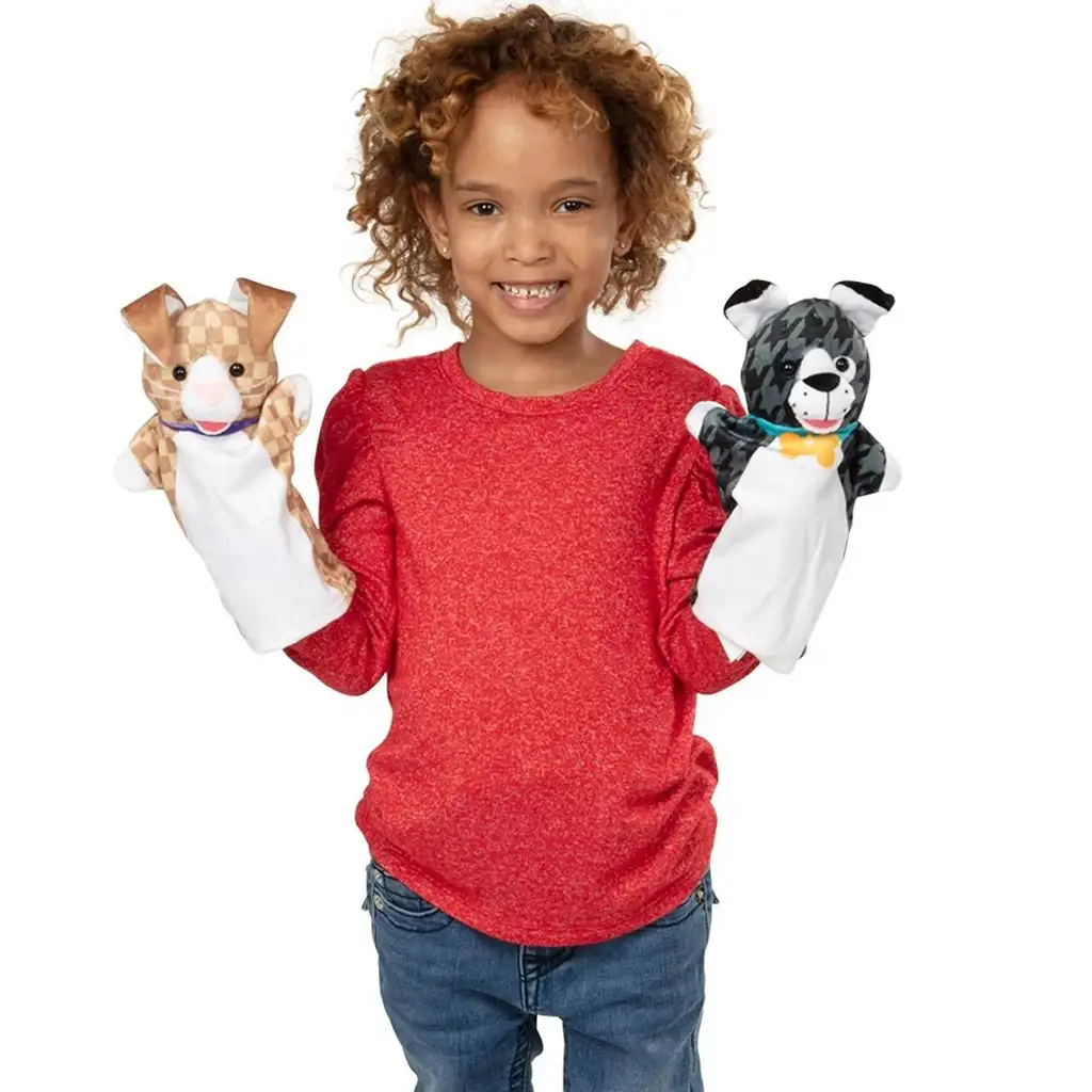 imagen de Juego de marionetas de 6 animales - Melissa & Doug 3