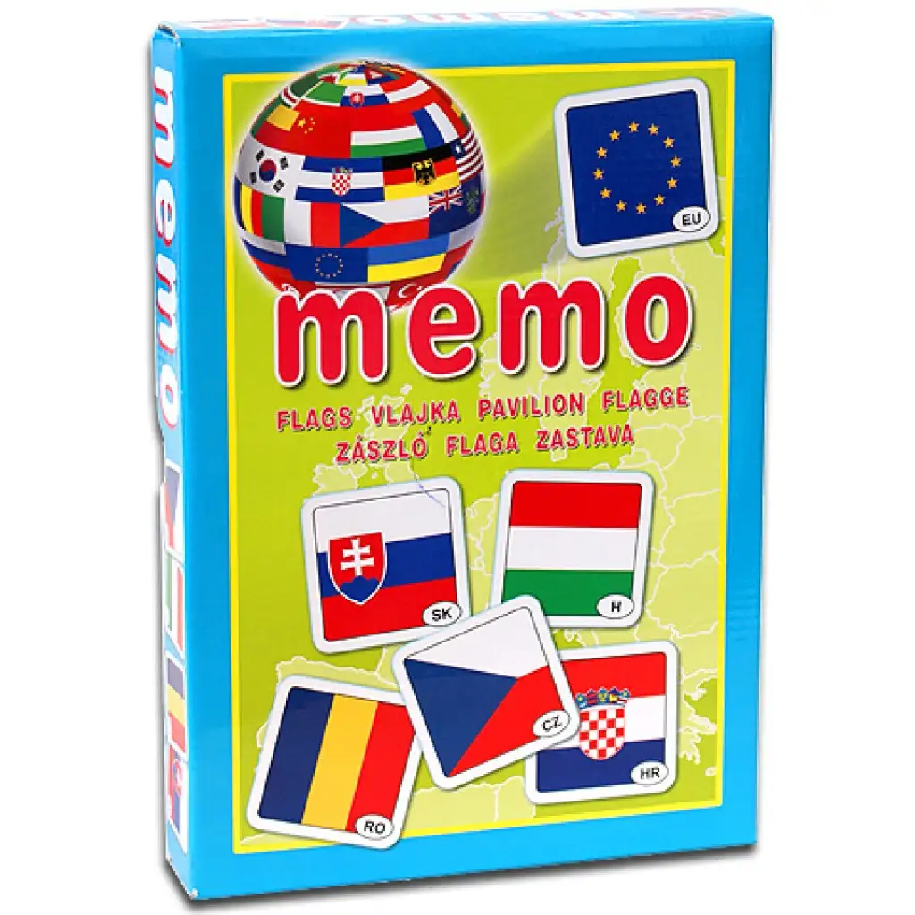imagen de Juego de memoria con banderas 1
