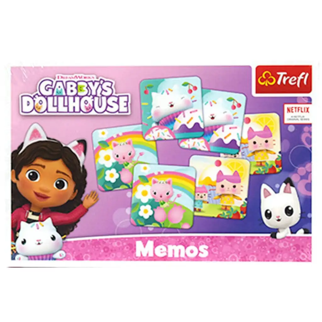 imagen de Juego de memoria de la casa de Gabi - Trefl 1
