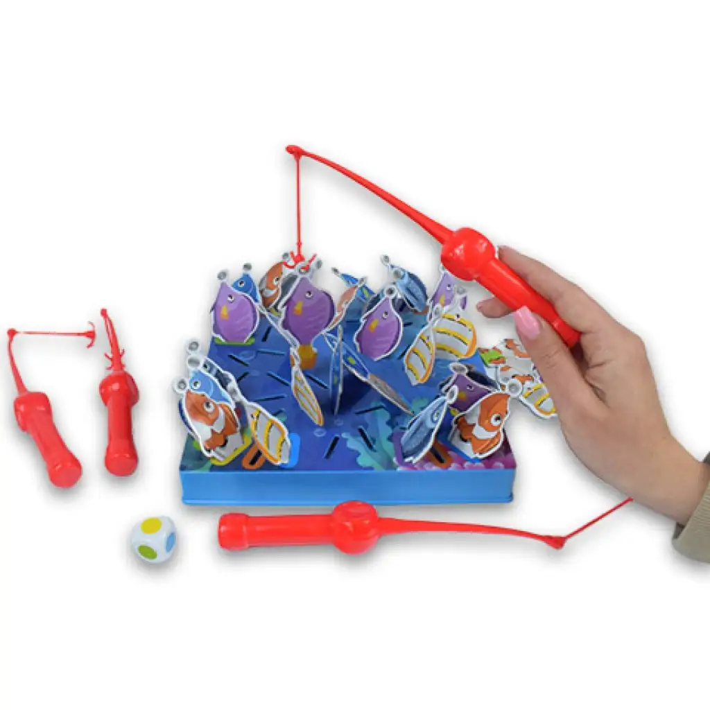 imagen de Juego de memoria de pesca con peces y cañas de pescar 2