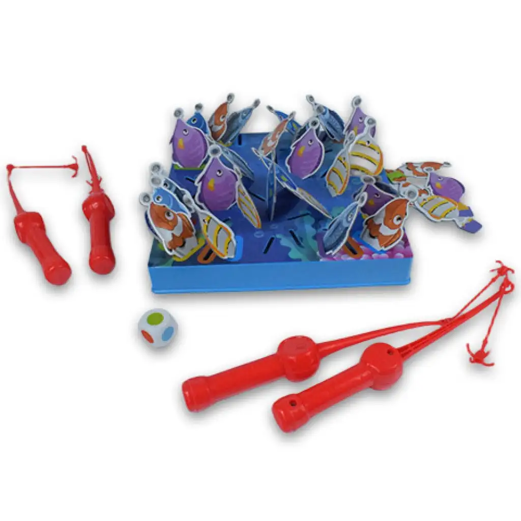 imagen de Juego de memoria de pesca con peces y cañas de pescar 3