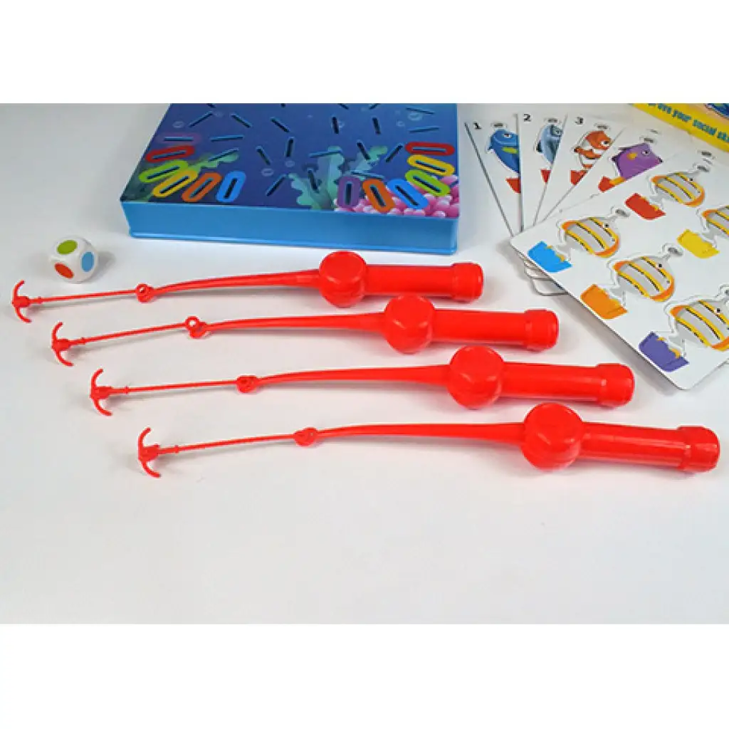 imagen de Juego de memoria de pesca con peces y cañas de pescar 5
