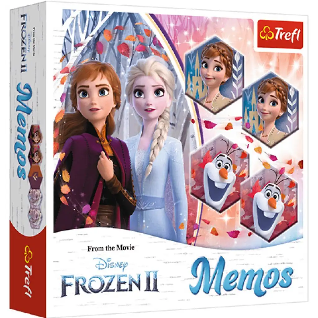 imagen de Juego de memoria Frozen 2 - Trefl 1