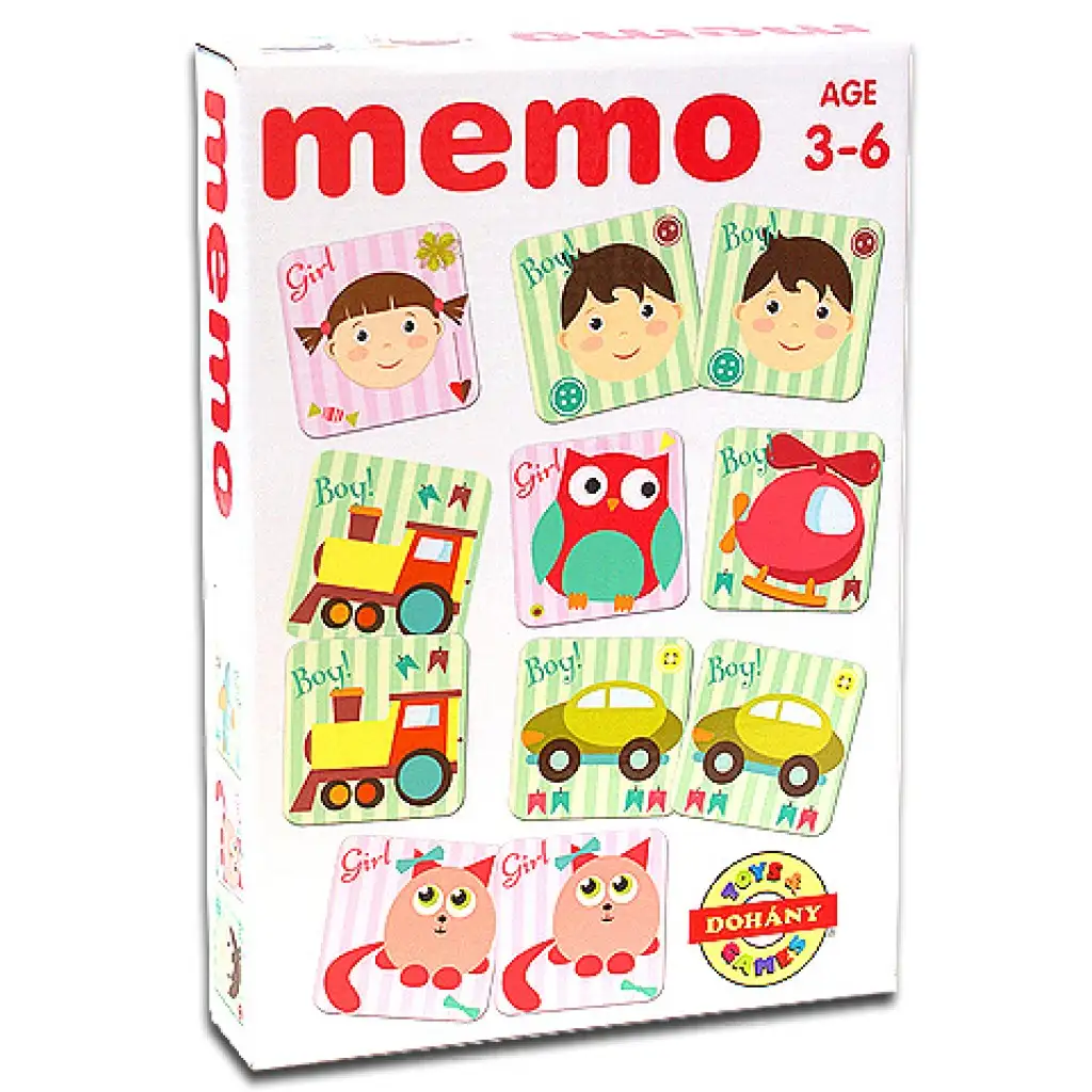 imagen de Juego de memoria para chicos y chicas 1